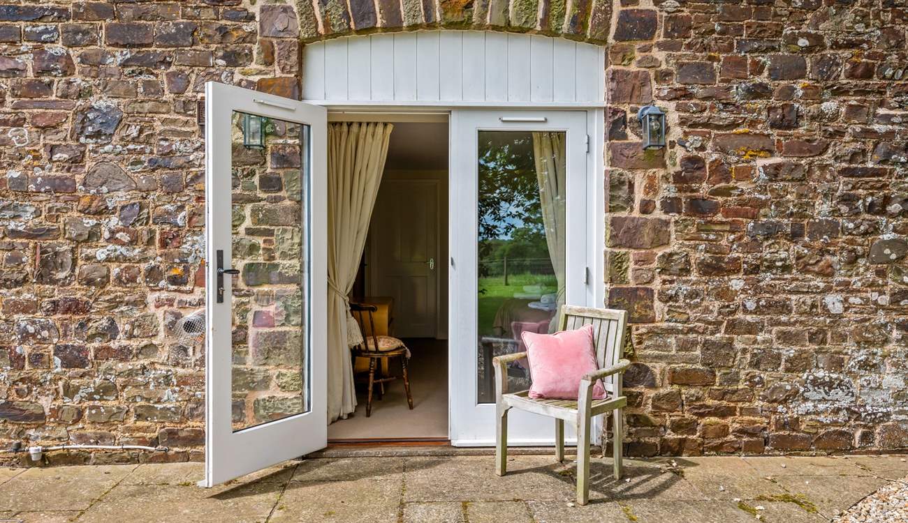 What a lovely spot to enjoy a good book and some fresh Devon air.