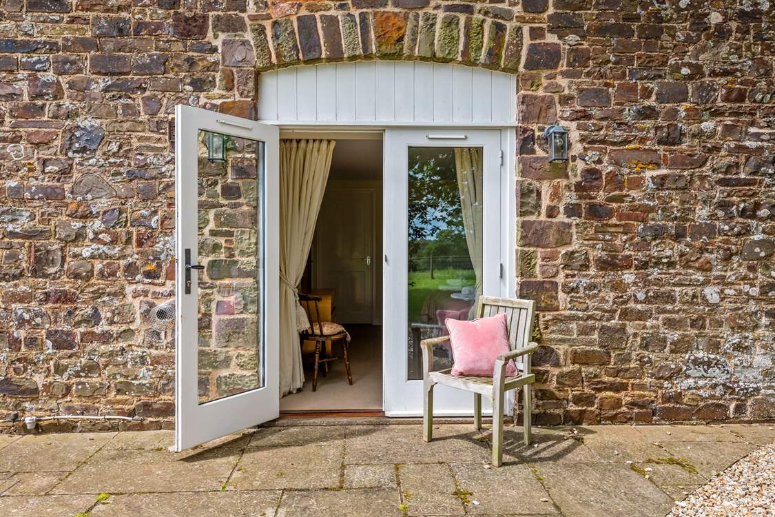 What a lovely spot to enjoy a good book and some fresh Devon air.