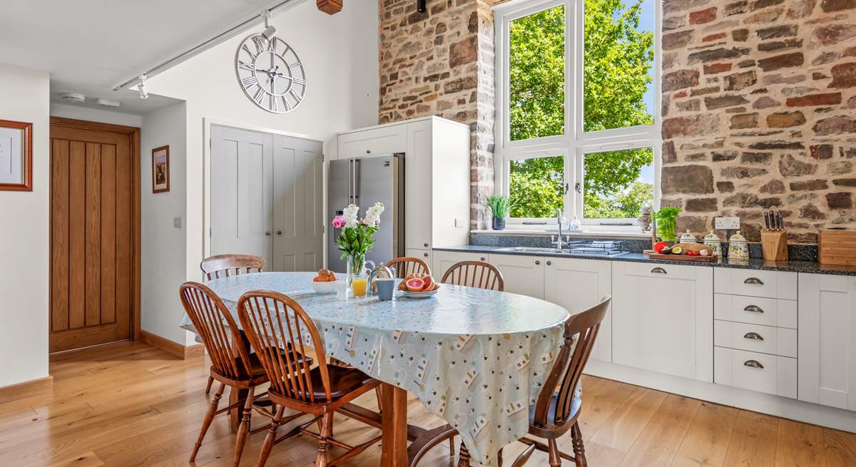 The kitchen is a wonderful space to whip up a feast.