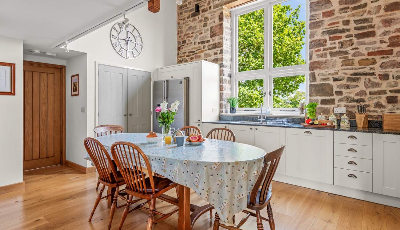 The kitchen is a wonderful space to whip up a feast.