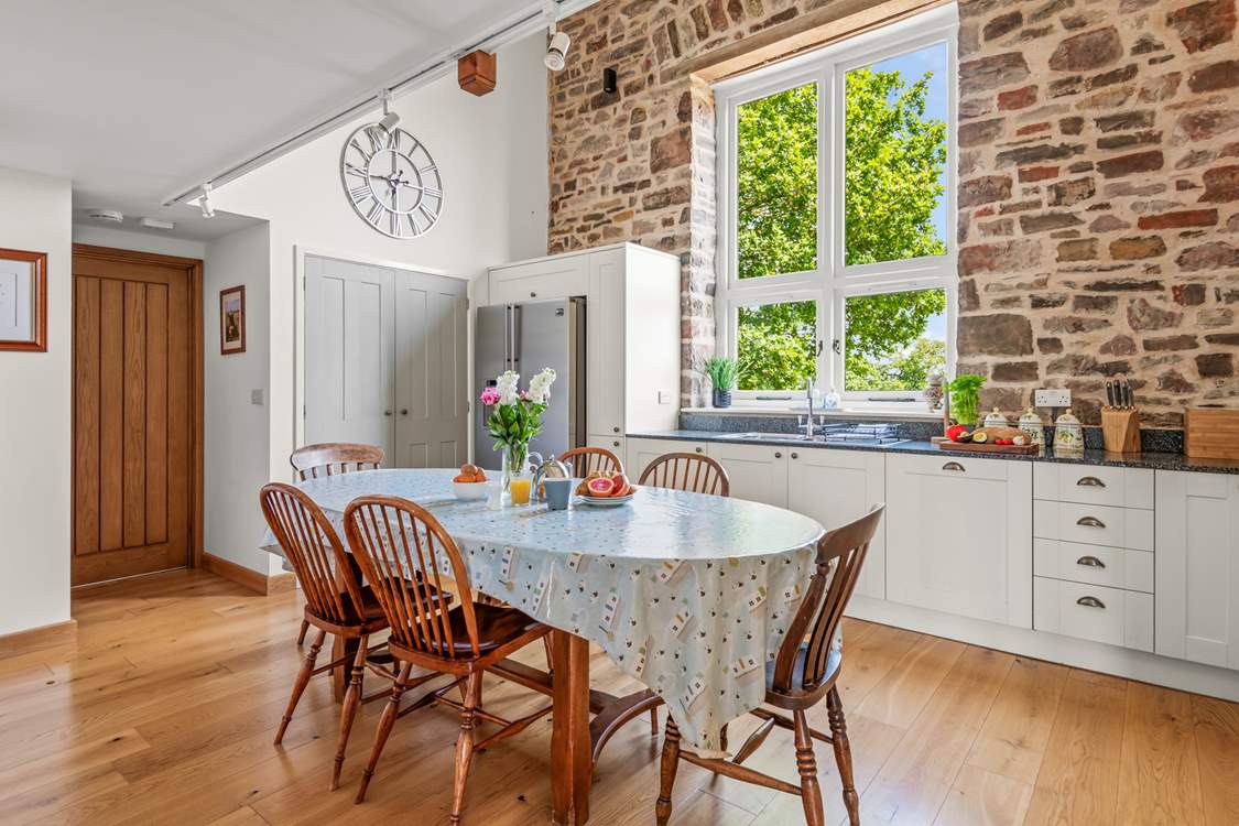 The kitchen is a wonderful space to whip up a feast.
