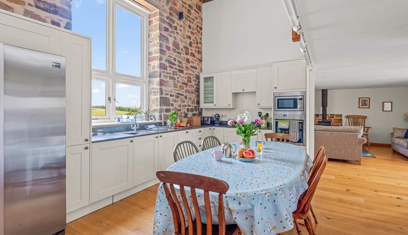 The dining-area is a great spot to enjoy any meal.