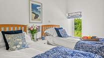 Splendid countryside views can be enjoyed from almost every window in the house.