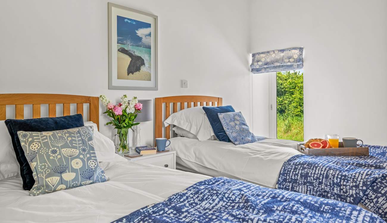 Splendid countryside views can be enjoyed from almost every window in the house.