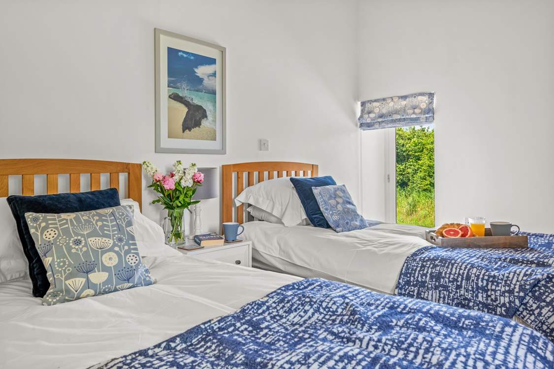 Splendid countryside views can be enjoyed from almost every window in the house.