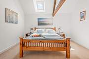What an inviting king-size bed.