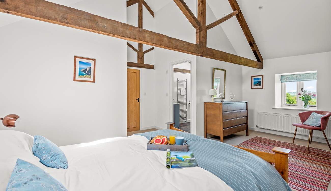 Bedroom 2 is also home to a king-size bed.