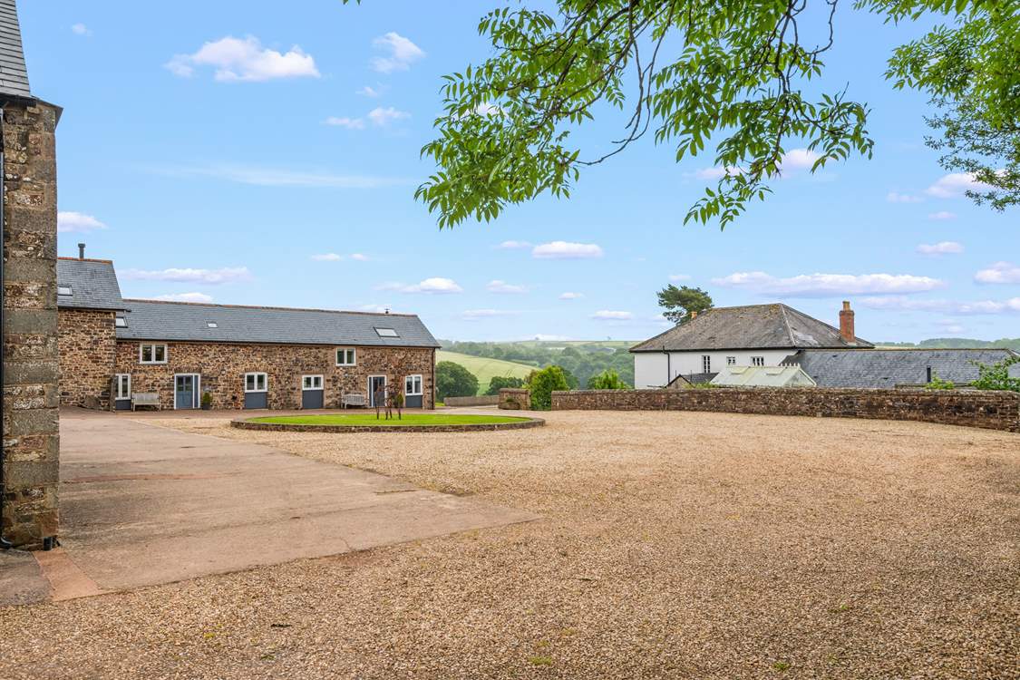 The stunning grounds of West Yeo Farm.