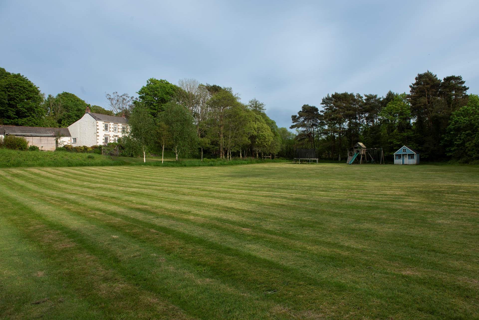 So much space for family games or just for the little ones to burn off their energy.