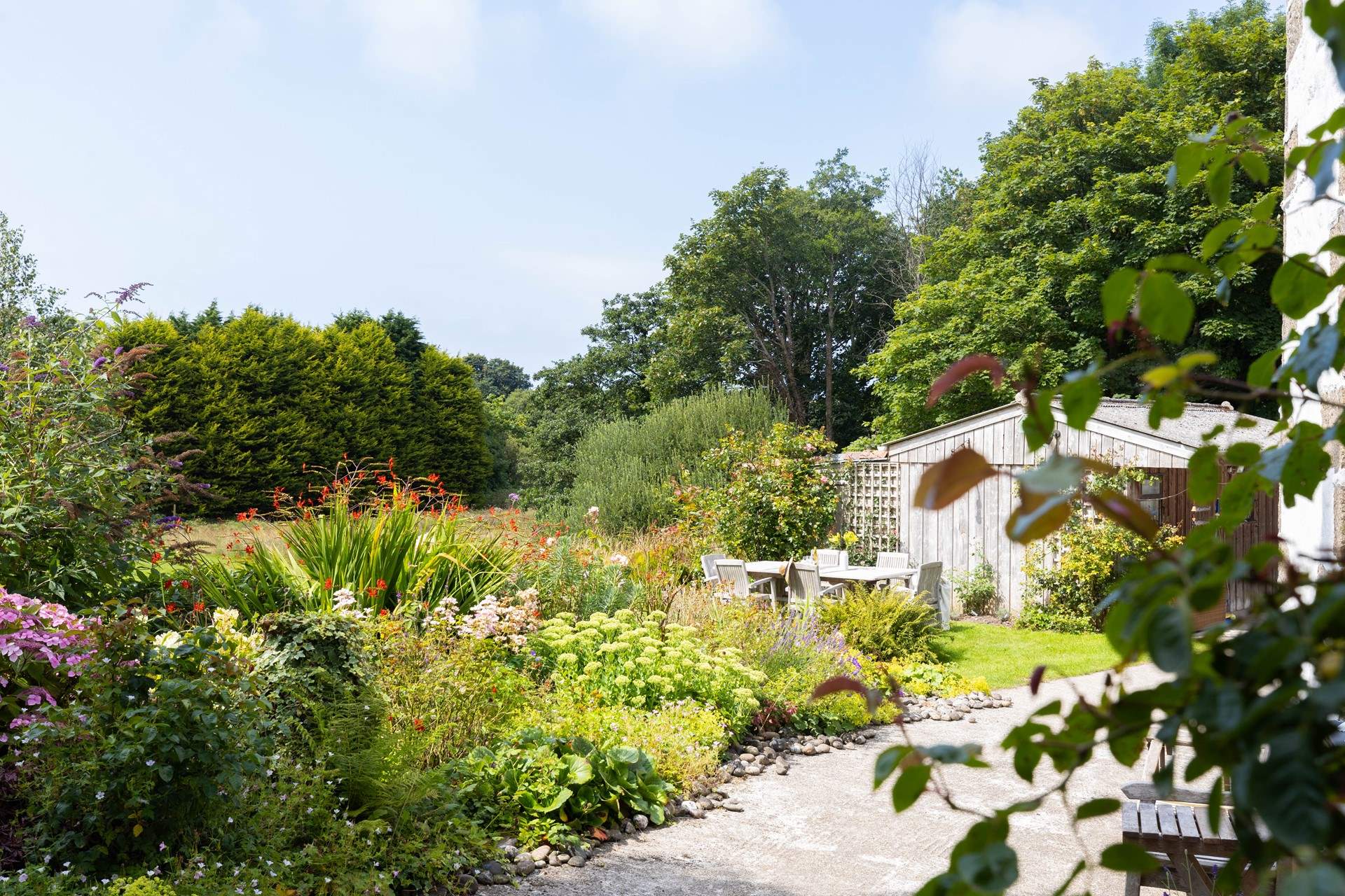 The glorious gardens are a haven for wildlife and perfect for exploring.