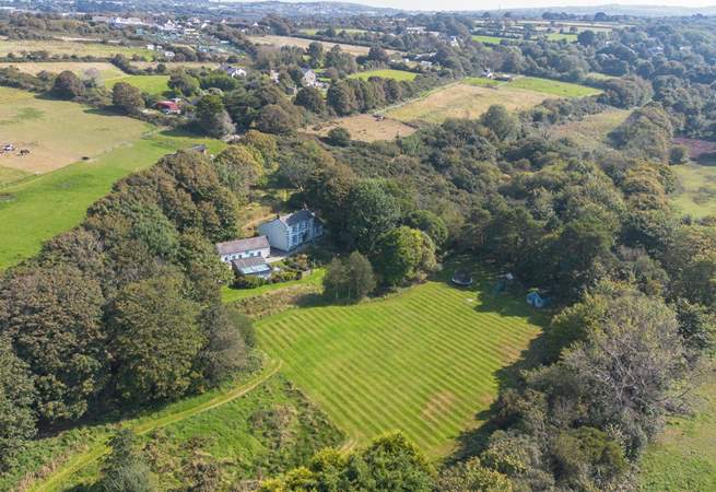 Welcome to Dalgover Farmhouse, and its extensive grounds.
