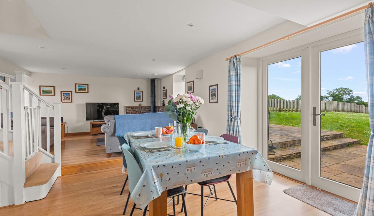 The open plan living areas make playing, relaxing and holidaying together a real pleasure.