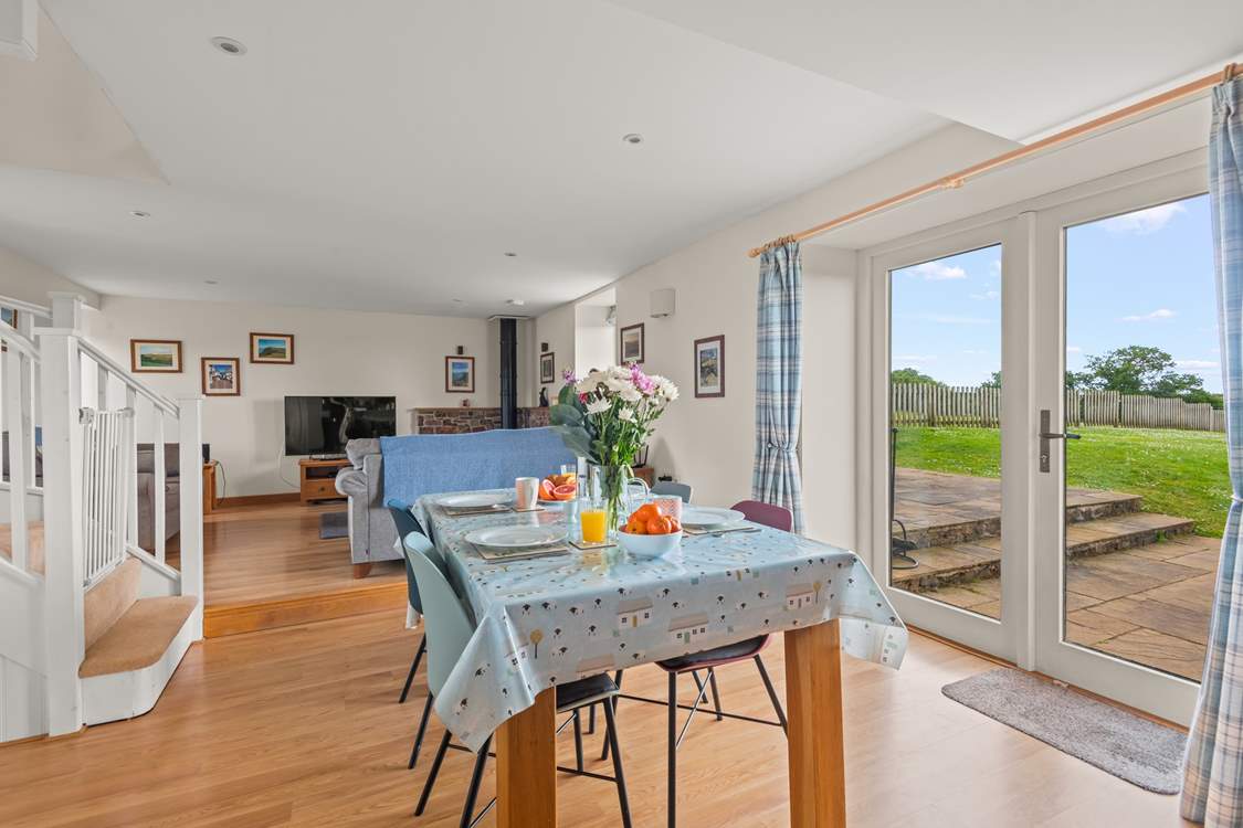 The open plan living areas make playing, relaxing and holidaying together a real pleasure.