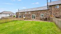Ball games galore can be enjoyed in this fully enclosed lawn area. The perfect environment for children and dogs to let off steam.