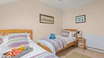 Plenty of space and oodles of light can be enjoyed in bedroom 2.