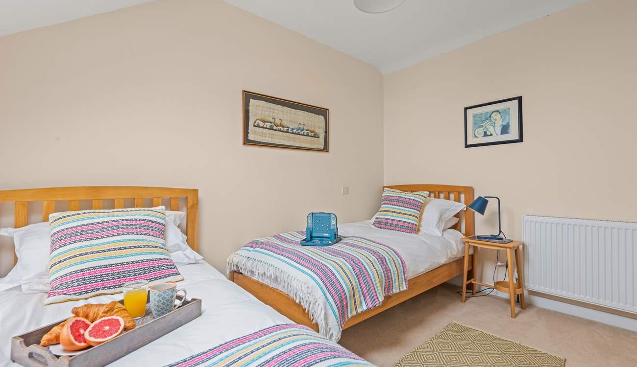 Plenty of space and oodles of light can be enjoyed in bedroom 2.