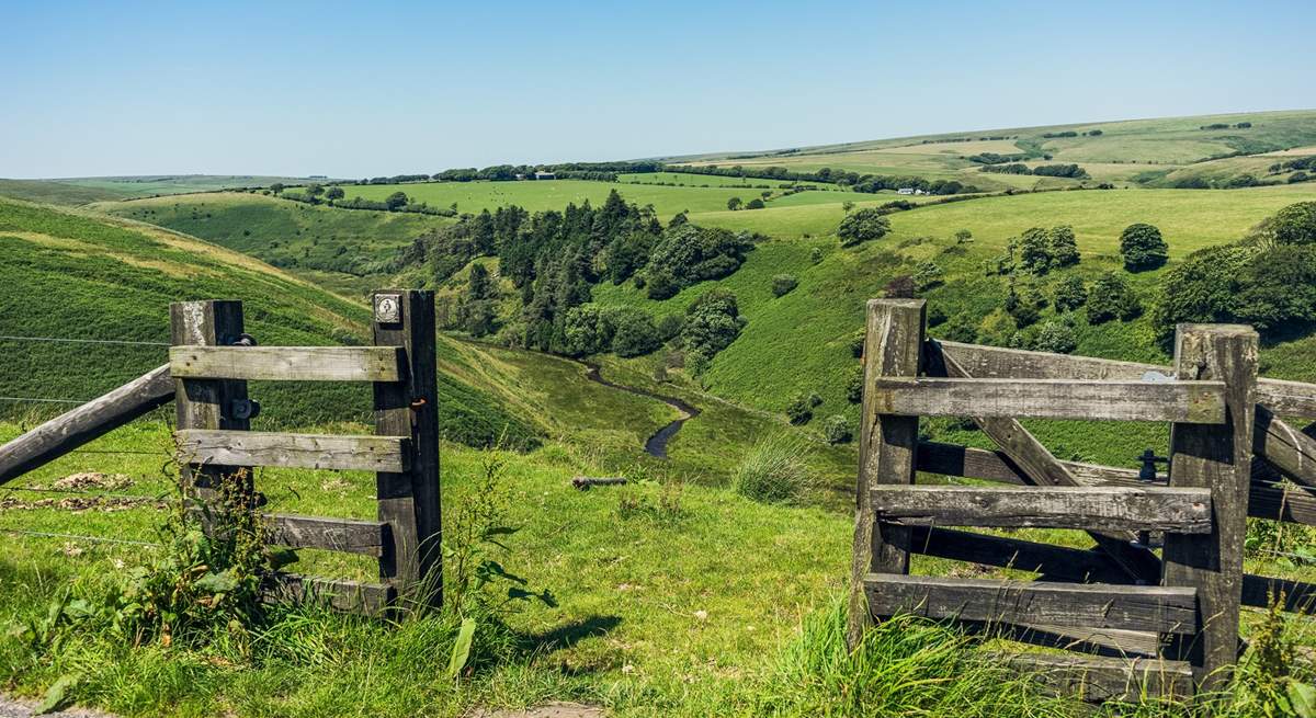 Breathtaking views over Exmoor. A walker's paradise, simply stunning!