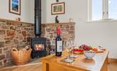 The glowing wood-burner is such a fabulous sight, especially in the winter months. A glass of something tasty and a good book in front of the fire, bliss! - Thumbnail Image