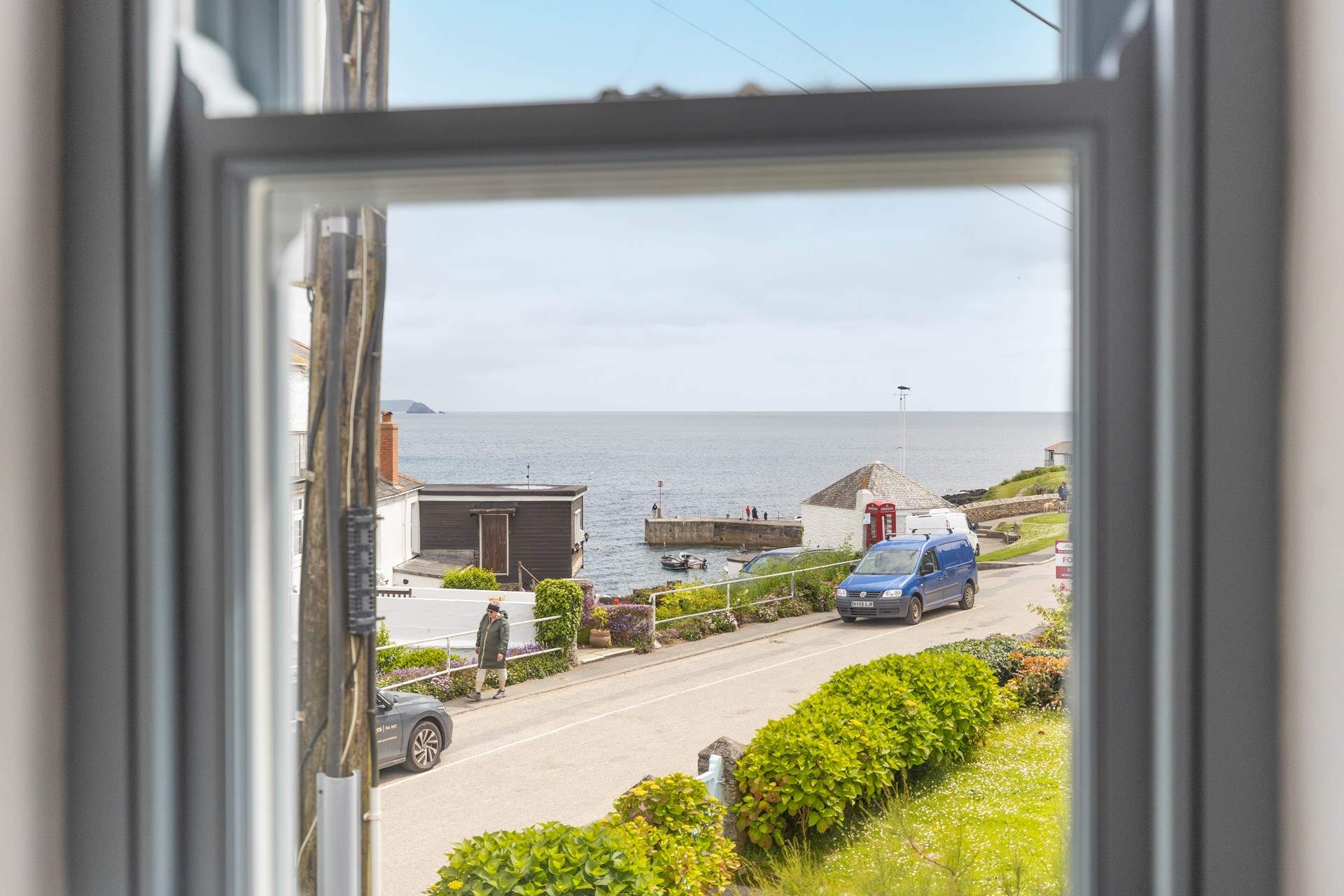 What a view from the window in Bedroom 1!