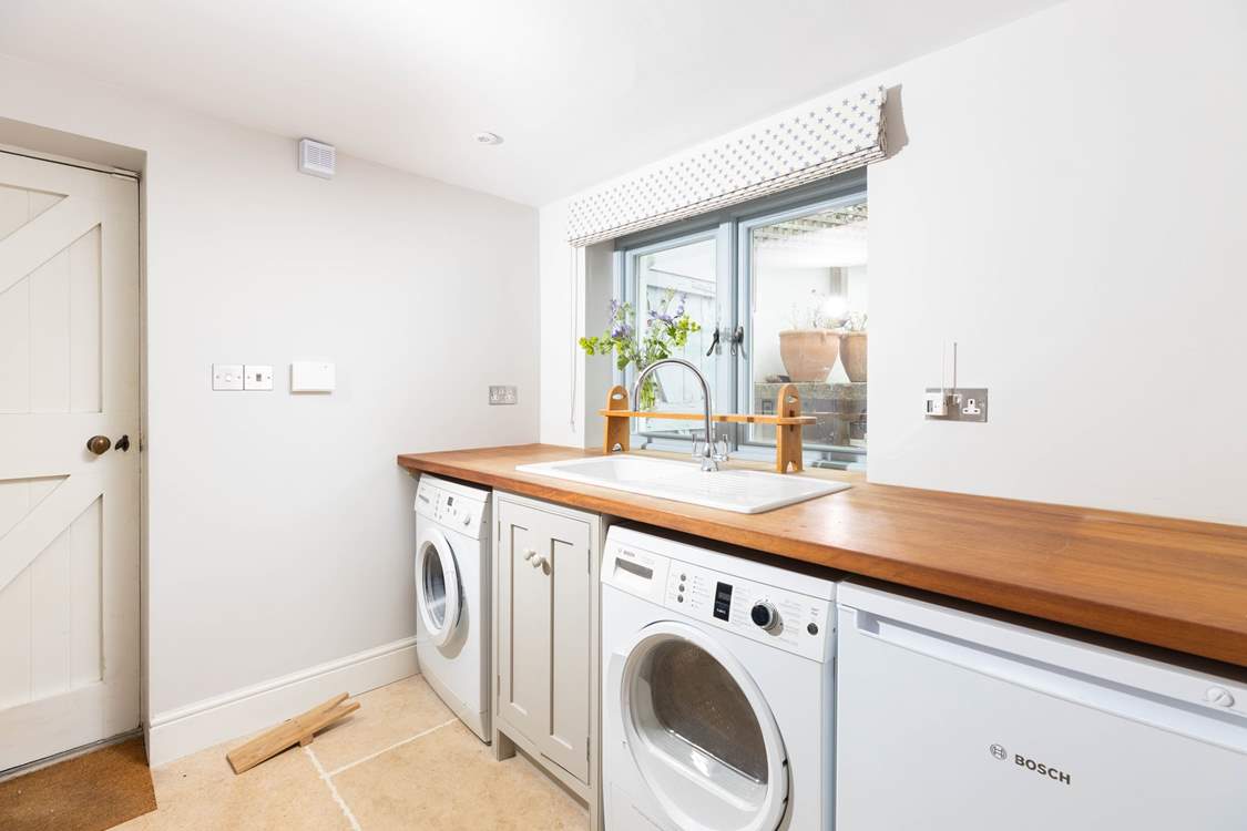 A handy utility-room.
