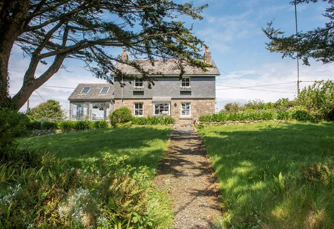Reservoir Cottage stands alone in a very peaceful setting.