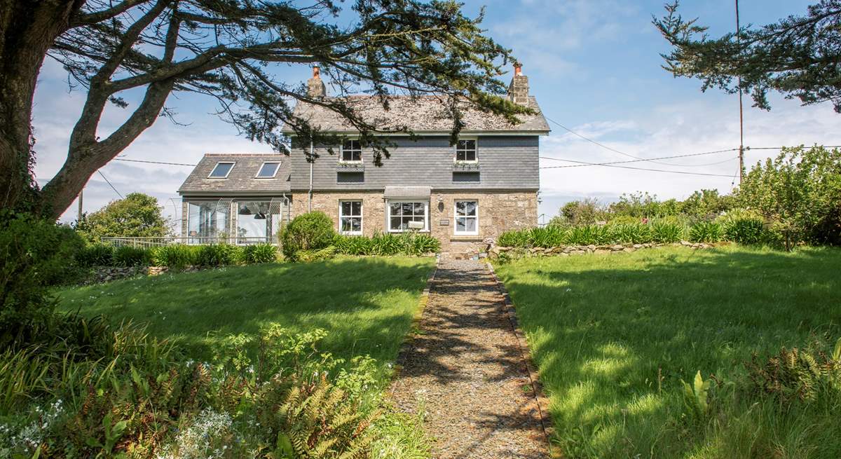 Reservoir Cottage stands alone in a very peaceful setting.