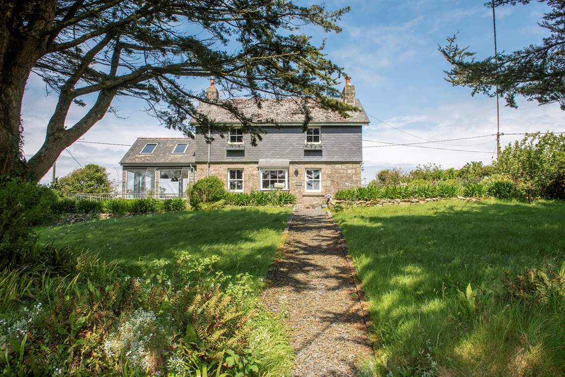 Reservoir Cottage stands alone in a very peaceful setting.