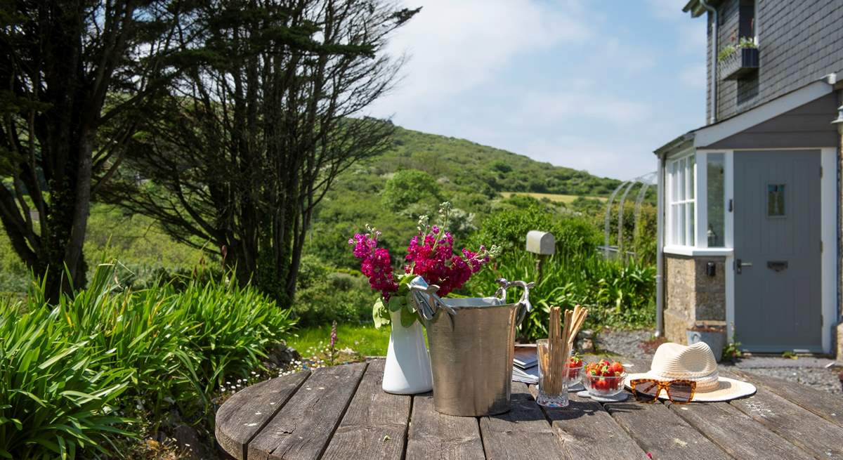 This cottage is the perfect place to relax.