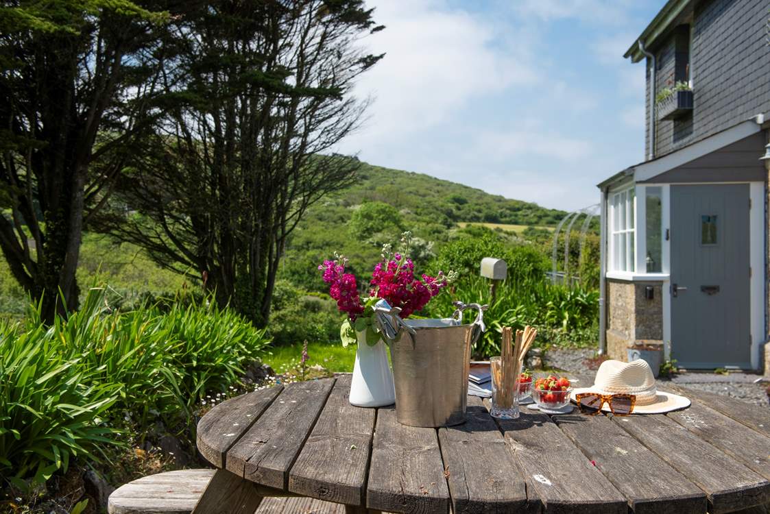 This cottage is the perfect place to relax.