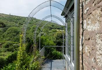 This cottage is surrounded by breathtaking views.