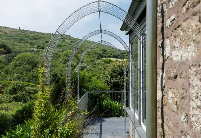 This cottage is surrounded by breathtaking views.
