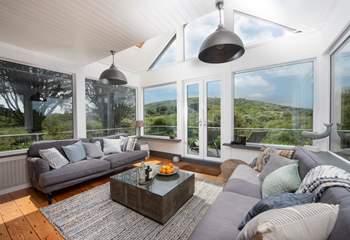 Sink back into the comfy sofas, admire a view steeped in history.