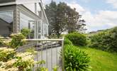 Relax on this terrace, admire the natural gardens, wild flowers, bees and butterflies. - Thumbnail Image