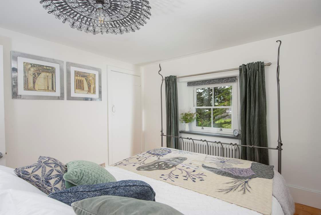 Bedroom 1 with its amazing view.