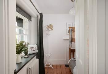 Bedroom 3 is cosy and compact with its bunk-beds, great for young ones.