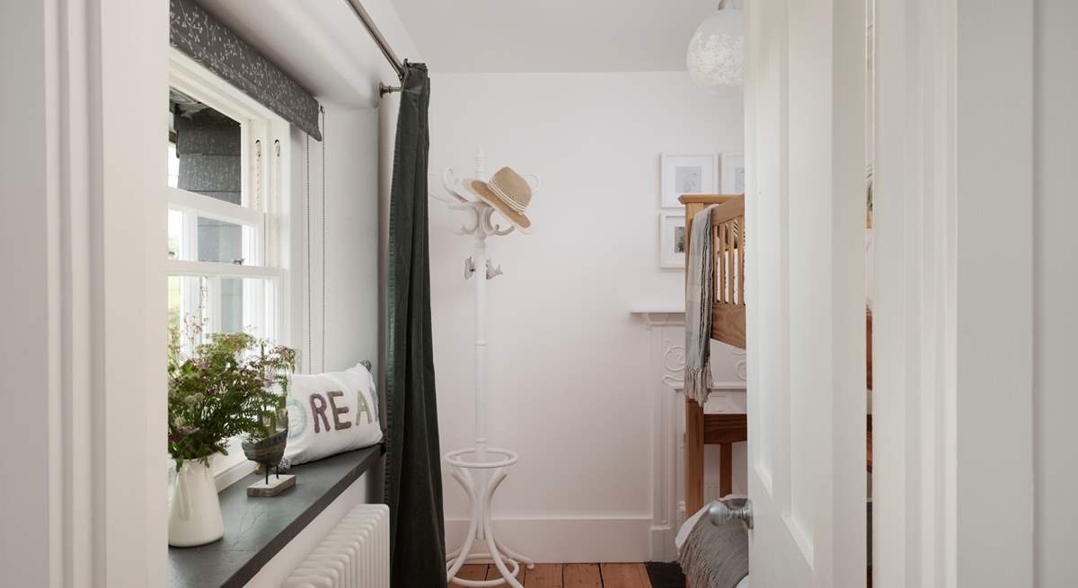 Bedroom 3 is cosy and compact with its bunk-beds, great for young ones.