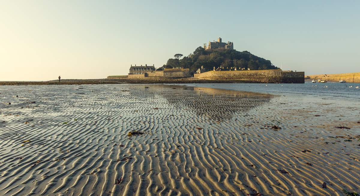 Check your tide times and visit the castle at St Michael's Mount in Marazion.