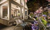 Admire the evenings on the terrace in this beautiful cottage. - Thumbnail Image