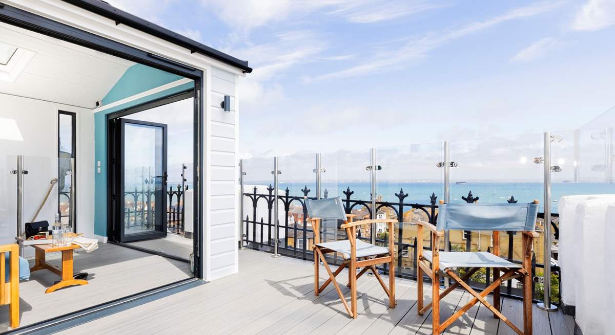 Enjoy the most amazing views across the Solent, a lovely way to spend an afternoon.