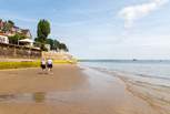 Take a dip from the beach in Seaview - a great place for an early morning swim.