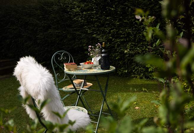 A good book, a glass of wine and relax. 