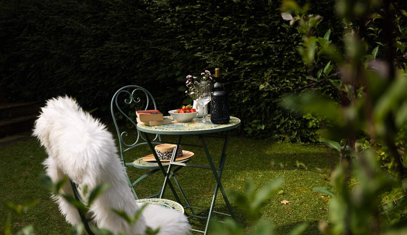 A good book, a glass of wine and relax. 