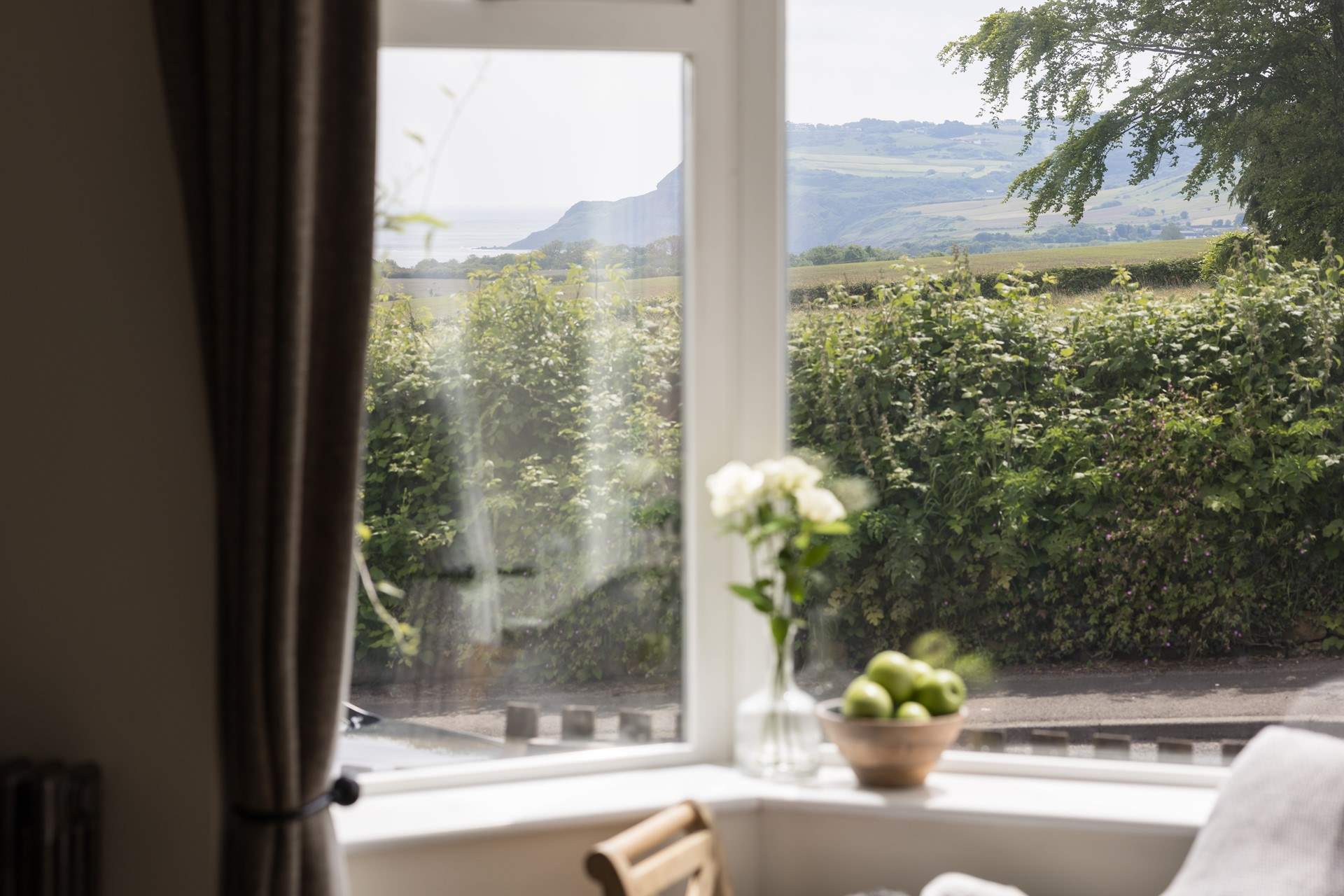 The magnificent cliffs of the east coast.