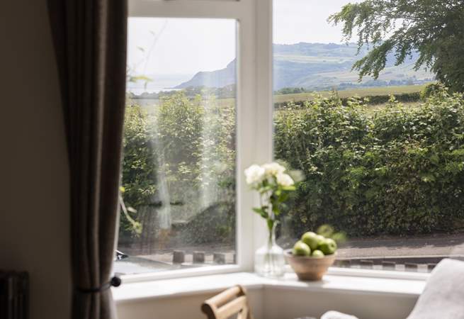 The magnificent cliffs of the east coast.