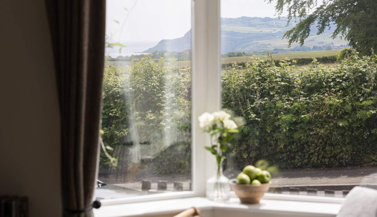 The magnificent cliffs of the east coast.