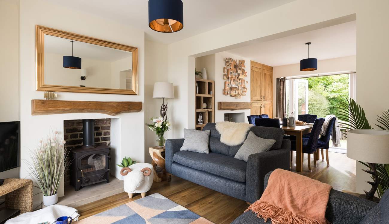 Stylish, open plan living.