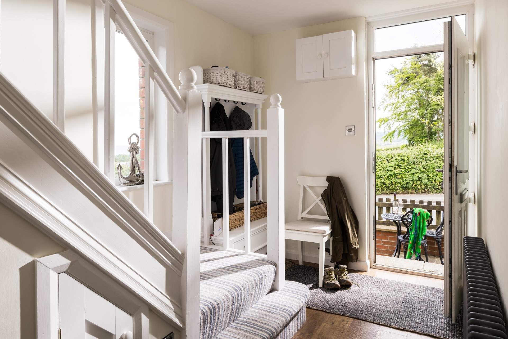 Morning coffee looking over the hills.