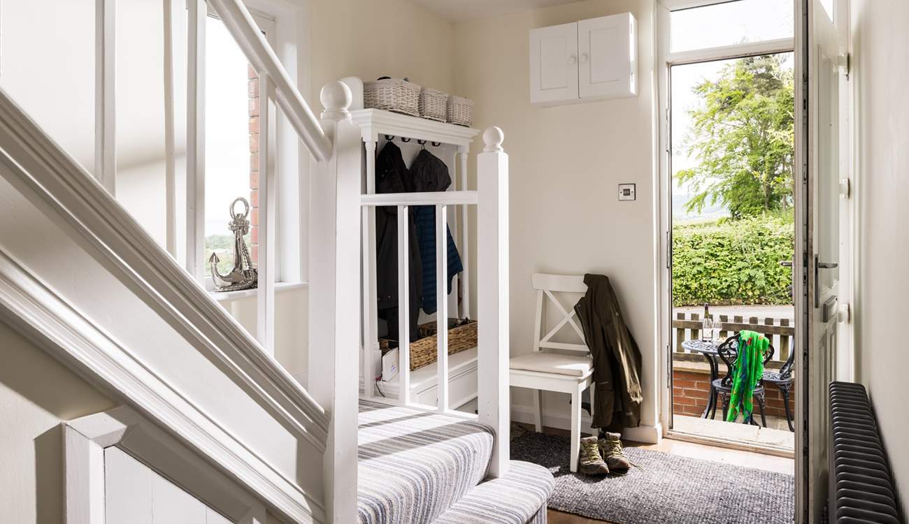 Morning coffee looking over the hills.