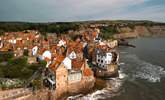 The magnificent Robin Hood's Bay at high tide. - Thumbnail Image