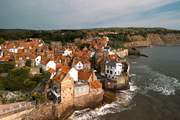 The magnificent Robin Hood's Bay at high tide.